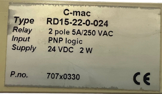 C-Mac Flip/Flop Relay RD15-22-0-024