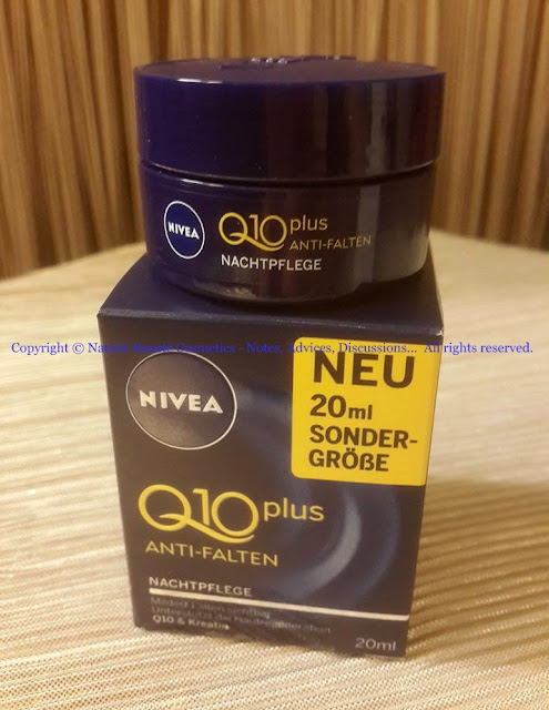 Q10 NIVEA CREME - DAY AND NIGHT, PERSONAL PRODUCT REVIEW AND PHOTOS - Natalié Beauté