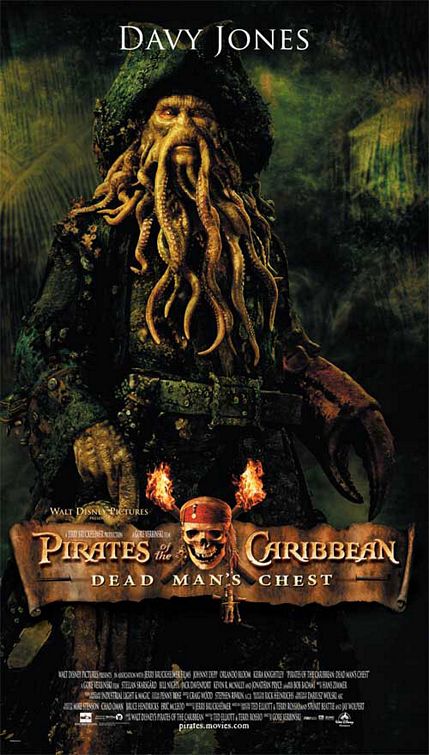 Pirates Davy Jones poster