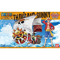 Bandai THOUSAND SUNNY ONE PIECE GRAND SHIP COLLECTION Color Guide & Paint Conversion Chart 