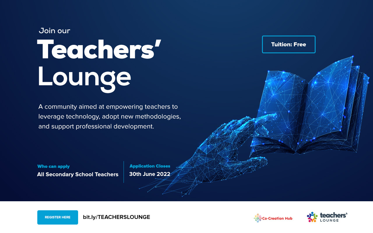 Join CcHub Teachers’ Lounge to Access Qualified Trainers, Teaching Resources, Devices