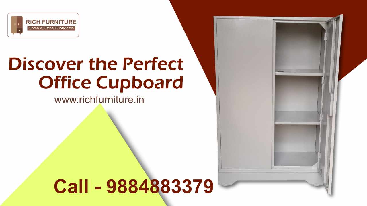 Steel Office Cupboard - Rich Furniture