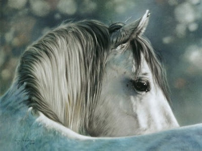 Beautiful horse realistic airbrush artwork 4