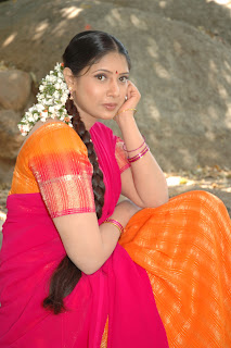 Tollywood Actress Sanghavi Half Saree Photos wallpapers
