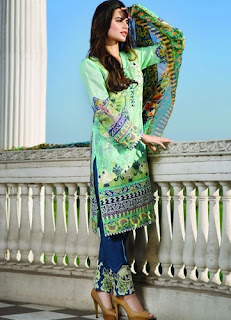 Pareesa Lawn collection 2016 by ChenOne