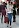 Miranda Kerr flaunts blue leopard-print jeans in New York