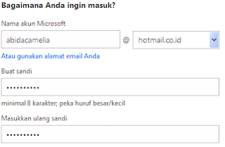 Cara membuat akun microsoft