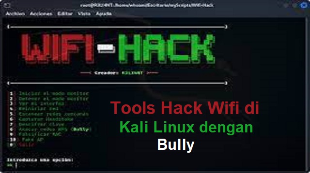 Tools Hack Wifi di Kali Linux