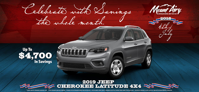 2019 Jeep Cherokee Latitude, Mount Airy NC