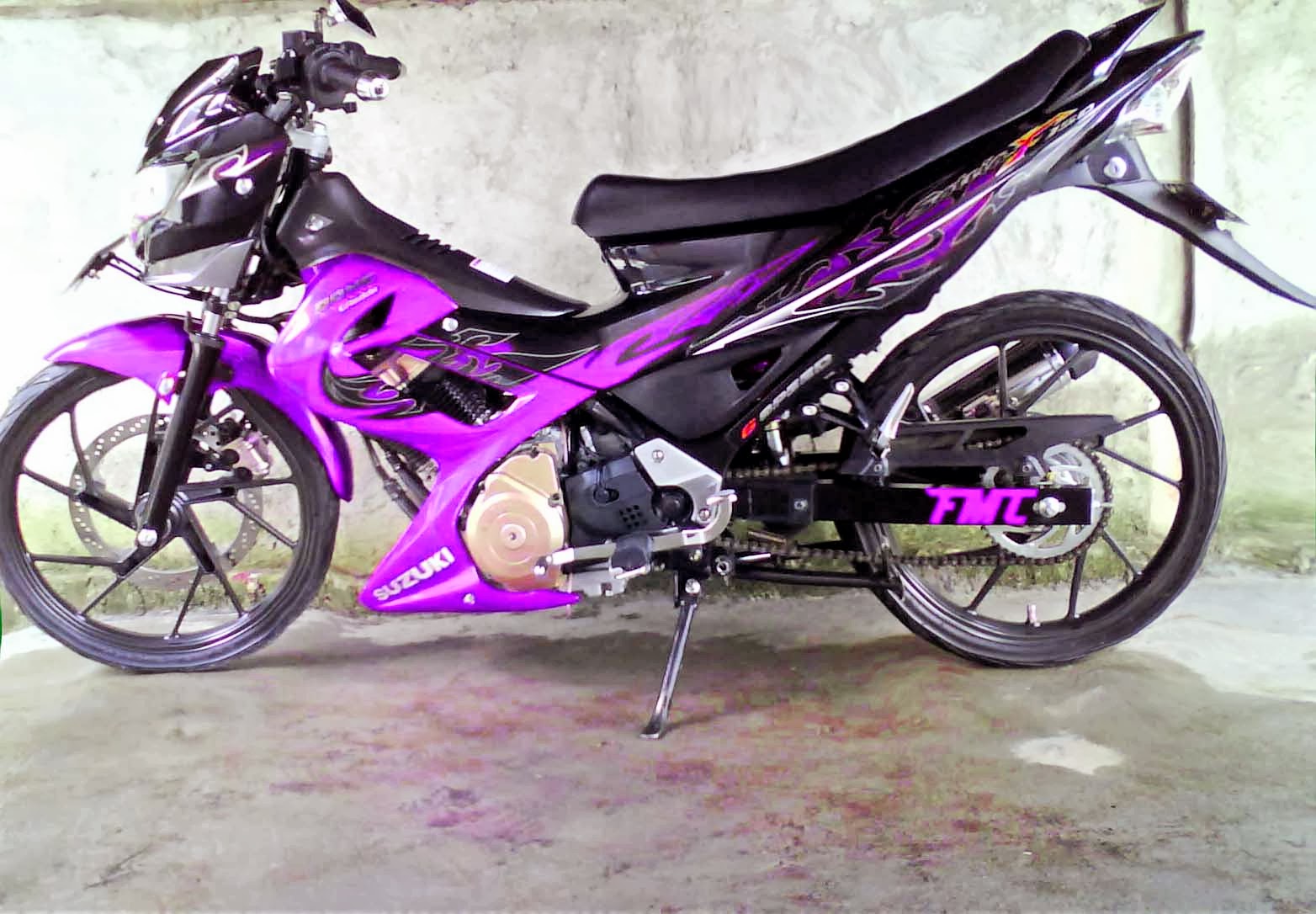  Gambar  Motor  Modifikasi  Keren 