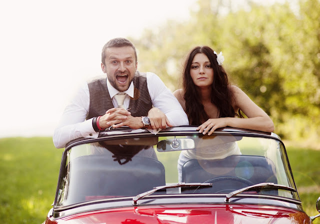 Classic Car Wedding Photography Shoot- Rustic 4 Weddings- Church House Woodworks