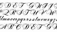 Tattoo Fonts Script Calligraphy
