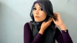 Tutorial square hijab kreasi wanita indonesia part 5