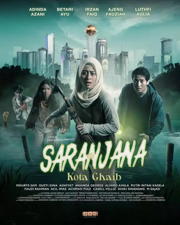 Poster Filem Saranjana Kota Ghaib