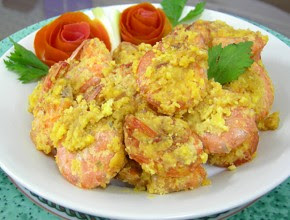 Resep Udang Saus Telur Asin