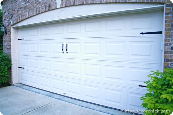DIY carriage door hardware