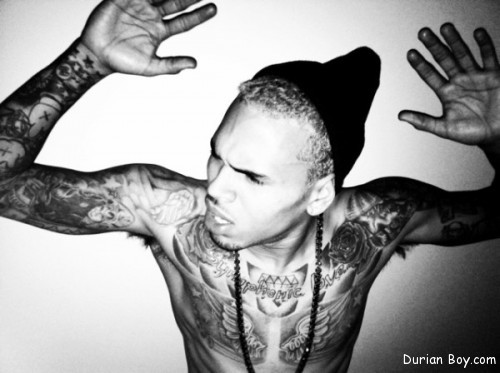 chris brown tattoos