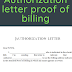 Authorization letter proof of billing sample template doc