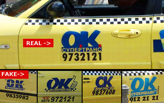 Empresa taxi Bulgaria