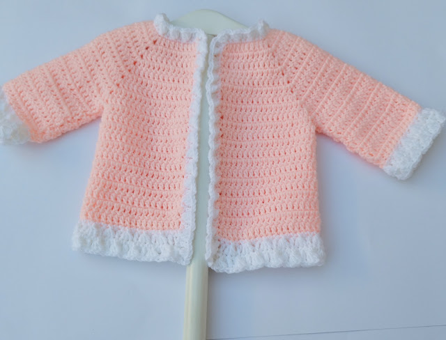 3 Crochet Imagen Hermosa y sencilla chaqueta niña a crochet Majovel doble DIY Fácil sencillo corche croche criche
