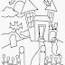 Awesome Halloween Haunted House Coloring Pages