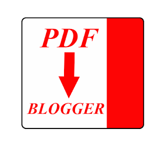 how to add PDF file in blogger post