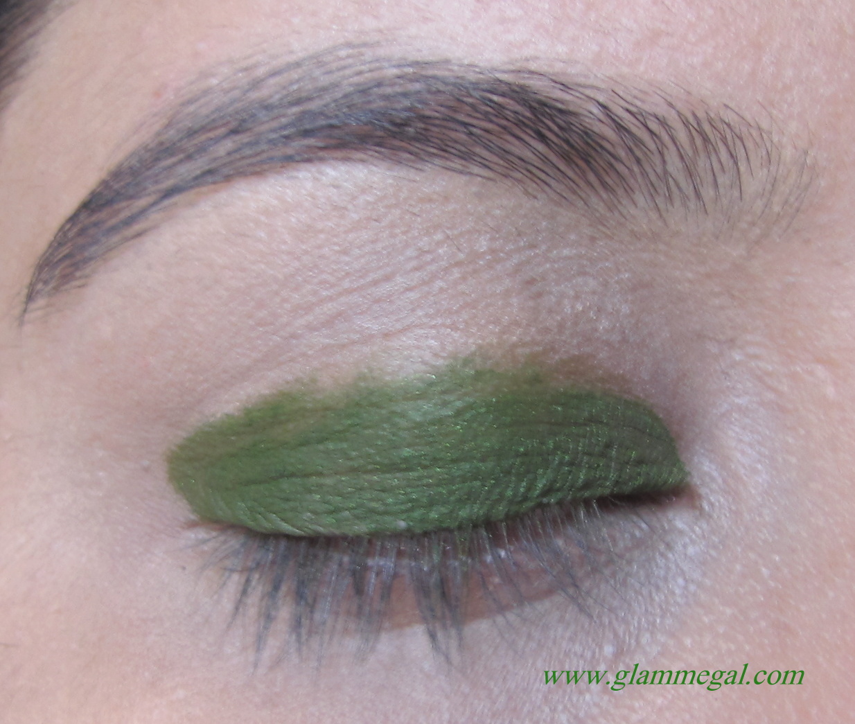 MAKEUP TUTORIAL GO GREEN ON THE EYES GLAMMEGAL