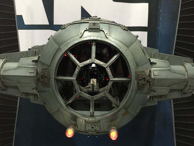 SDCC 2015 Hot Toys Tie Fighter