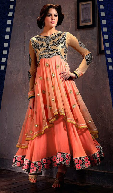 New trend tail style maxi dresses in Pakistan 2016 