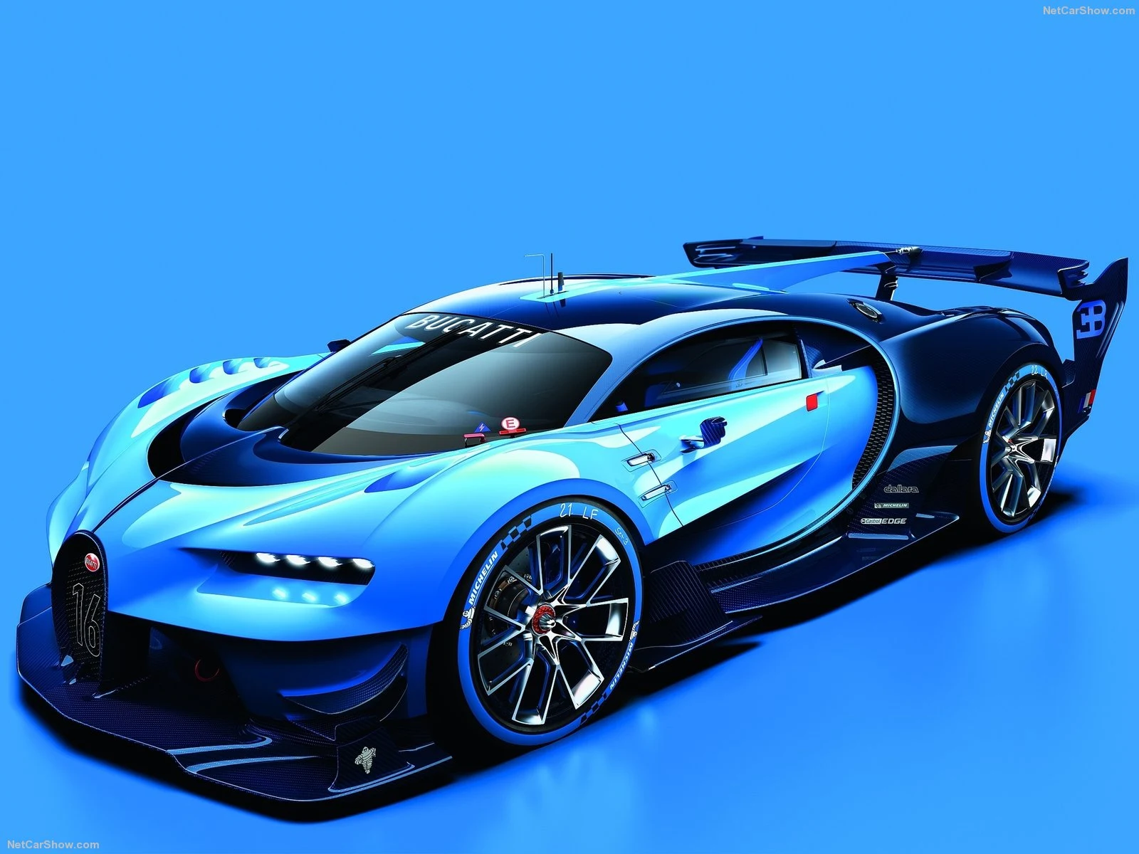 Hình ảnh siêu xe Bugatti Vision Gran Turismo Concept 2015 & nội ngoại thất