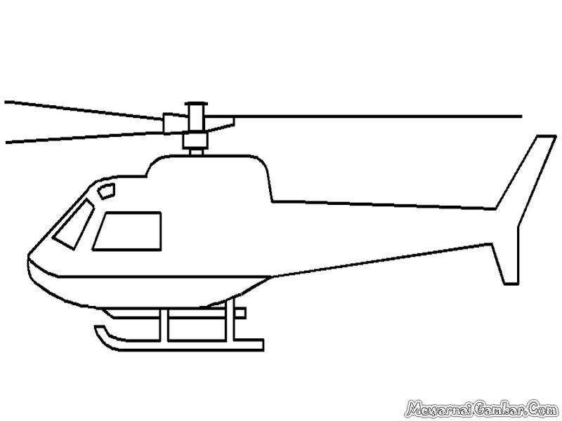 53+ Gokil Gambar Helikopter Tak Berwarna