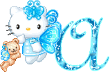 Alfabeto animado de Hello Kitty Hada A. 