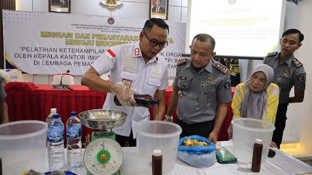 WBP Lapas Batam Ikuti Pelatihan Pembuatan Pupuk Organik