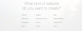 Build your own website using Wix