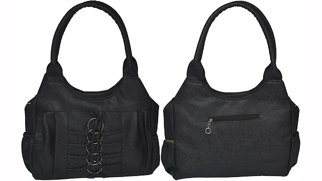 SK NOOR Hand-held Bag  (Black)