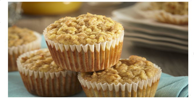 Muffins de granola