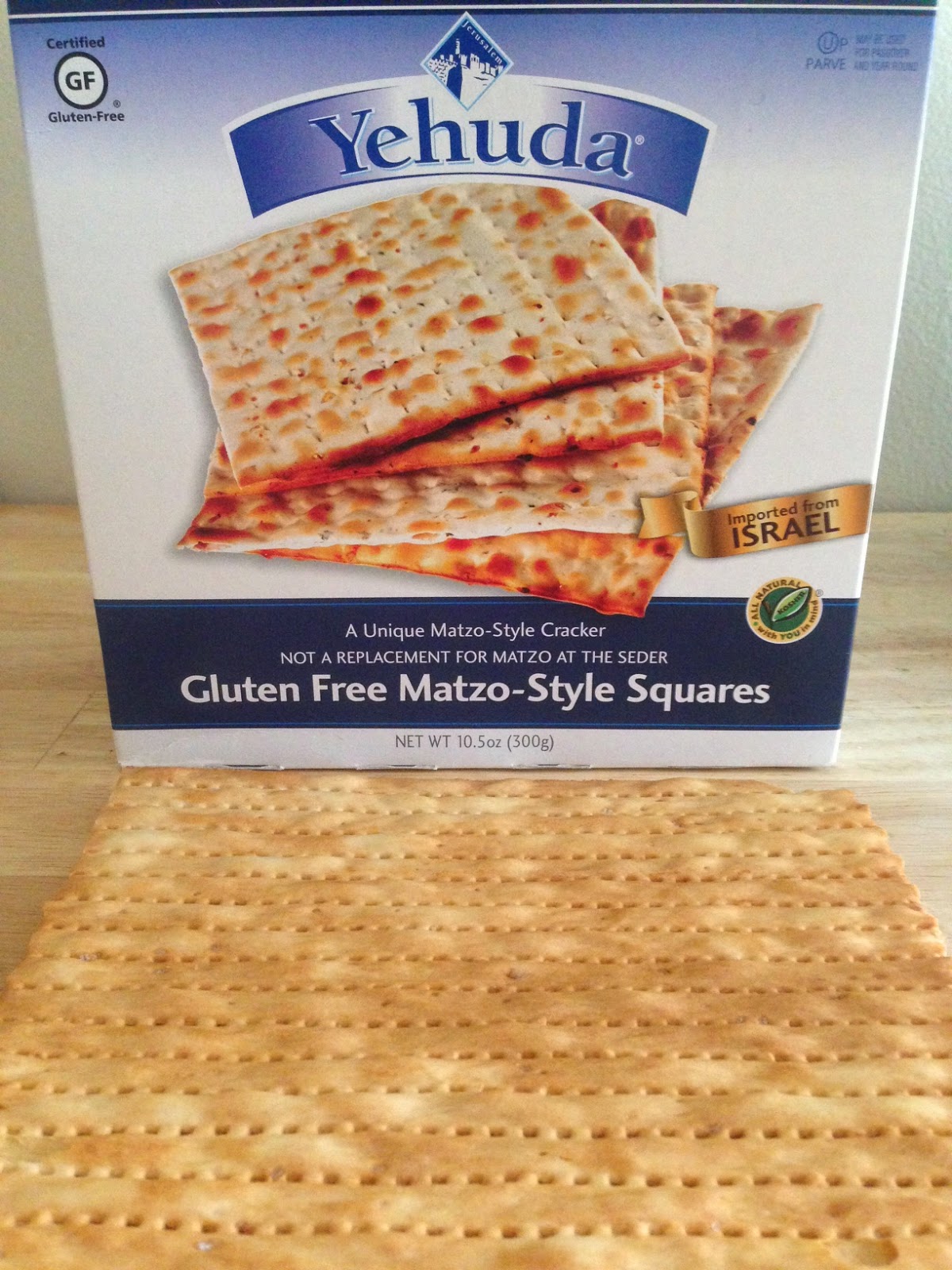 Gluten-Free matzo for @GlutenFreeG matzo brei recipe