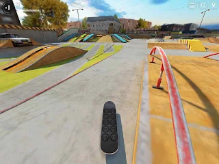 Screenshots of the Touchgrind skate 2 for Android tablet, phone.