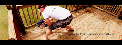 Deck restoration Atlanta