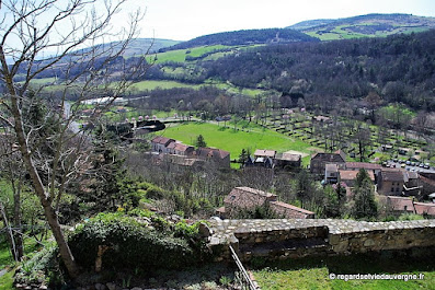 Village de Montaigut-le-Blanc, Puy-de-Dôme, Auvergne.