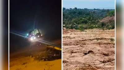 Dugaan Oknum TNI AU "Urp" Bermain Tambang Pasir Ilegal Galian C Malam Hari di Kawasan Simpang Pete Teluk Mata Ikan