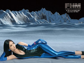 Kumpulan Foto Hot Sunny Lin Caiti di Majalah FHM