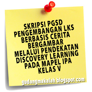 contoh skripsi pgsd kelas 5