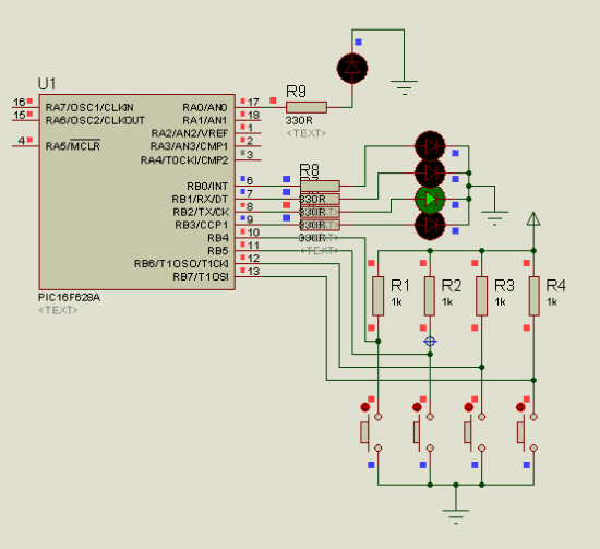 Esquemático del programa de interrupciones para microcontroladores PIC