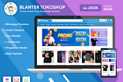 Blanter Tokoshop Blogger Template