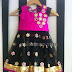 Black and Pink Lehenga