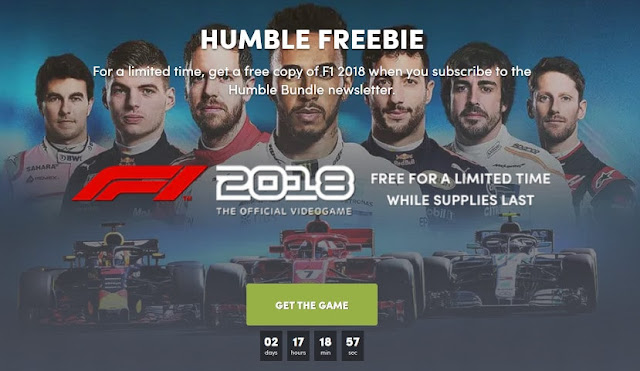 Masa Berlaku Game F1 2018 PC Gratis Humble Bundle