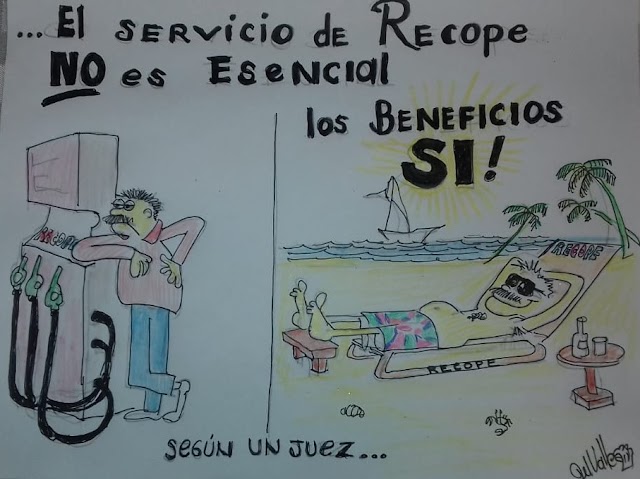 La caricatura de hoy: El servicio de recope...