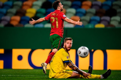 ملخص واهداف مباراة البرتغال والسويد (3-0) دوري الامم الاوروبية