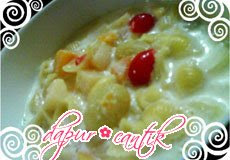 makaroni campur cocktail dapur cantik